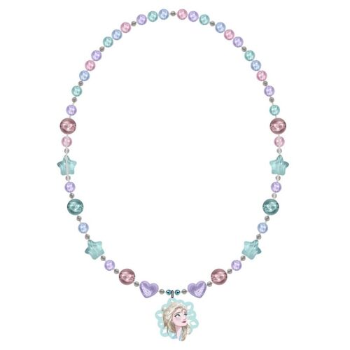 Collier en perles - Reine des neiges